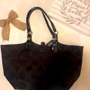 Black Coach Purse